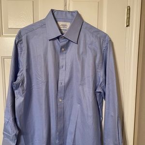 Charles Tyrwhitt, shirt, blue, 18 1/2 by 36